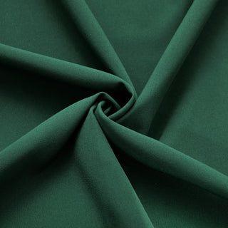 Solid Emerald Green Stretch Silk Long Sleeve Shirt