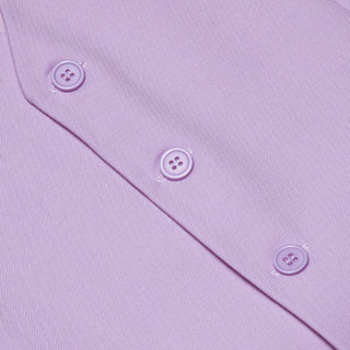 Thistle Purple Silk Single Vest Waistcoat