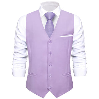 Thistle Purple Silk Single Vest Waistcoat