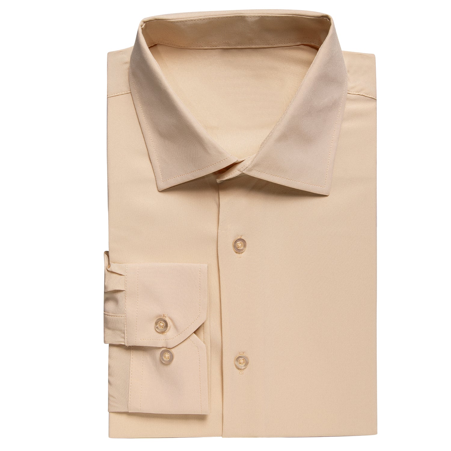 New Solid Tan Men's Formal Silk Long Sleeve Shirt Modern Man Boutique New Solid Tan Men's Formal Silk Long Sleeve Shirt Modern Man Boutique
